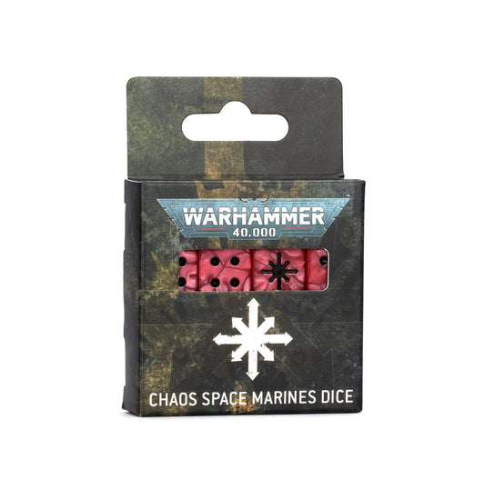 Chaos Space Marine Dice - Chaos Space Marines - Warhammer 40K - Available from 25/05/25