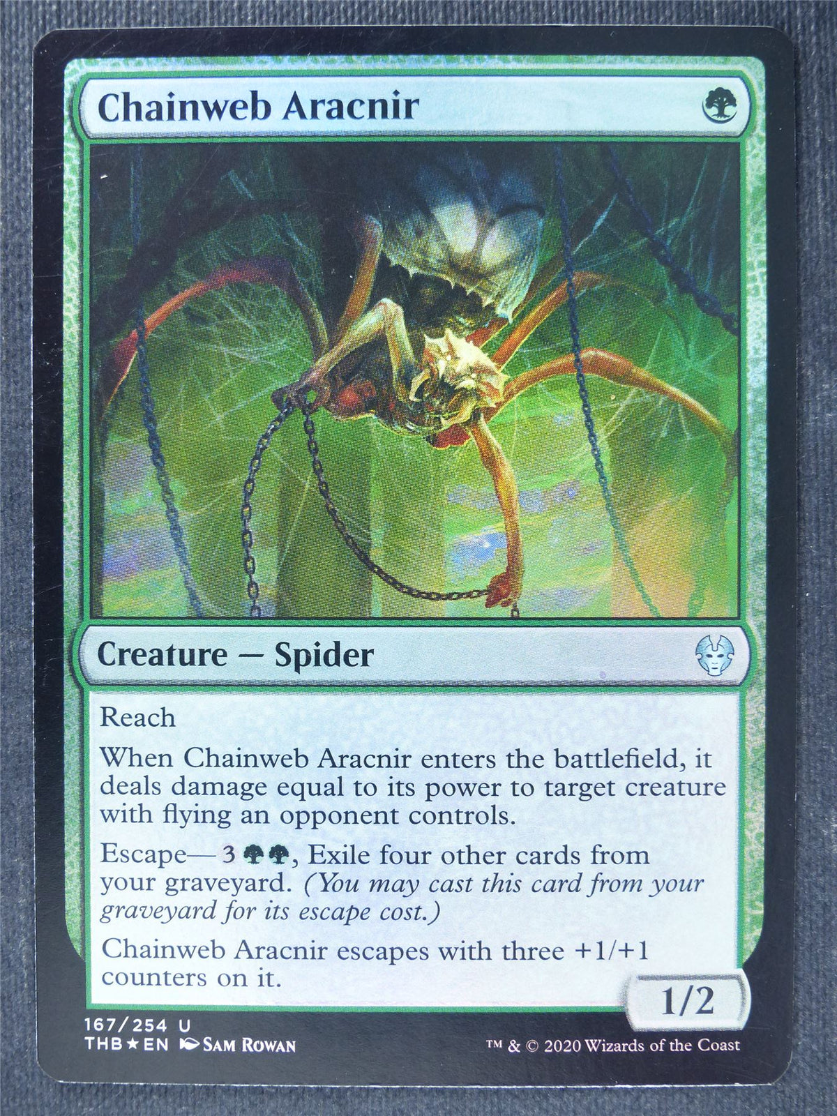 Chainweb Aracnir Foil - Mtg Magic Cards #QU