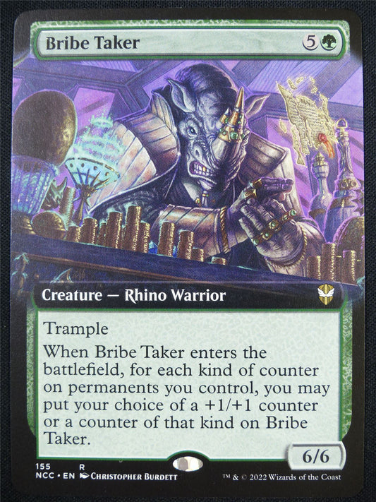 Bribe Taker Extended Art - SNC - Mtg Card #1ES