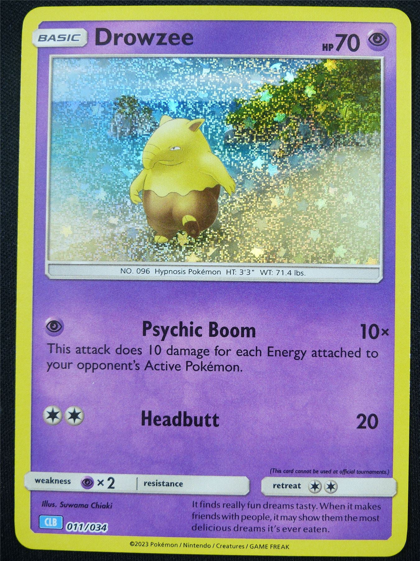 Drowzee 011/034 Holo CLB