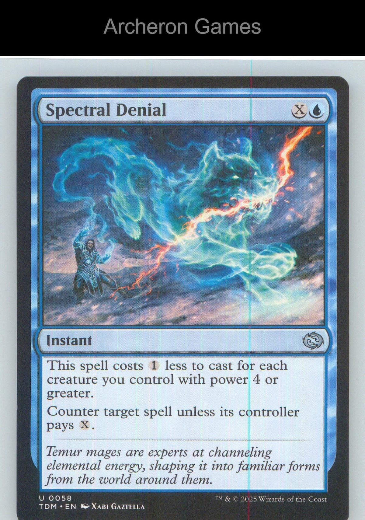 Spectral Denial TDM 58 UC MTG Card NM/EX+