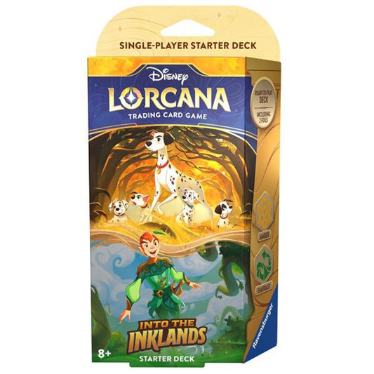 Amber & Emerald Starter Deck - Into The Inklands - Disney Lorcana TCG - available from 23/02/24