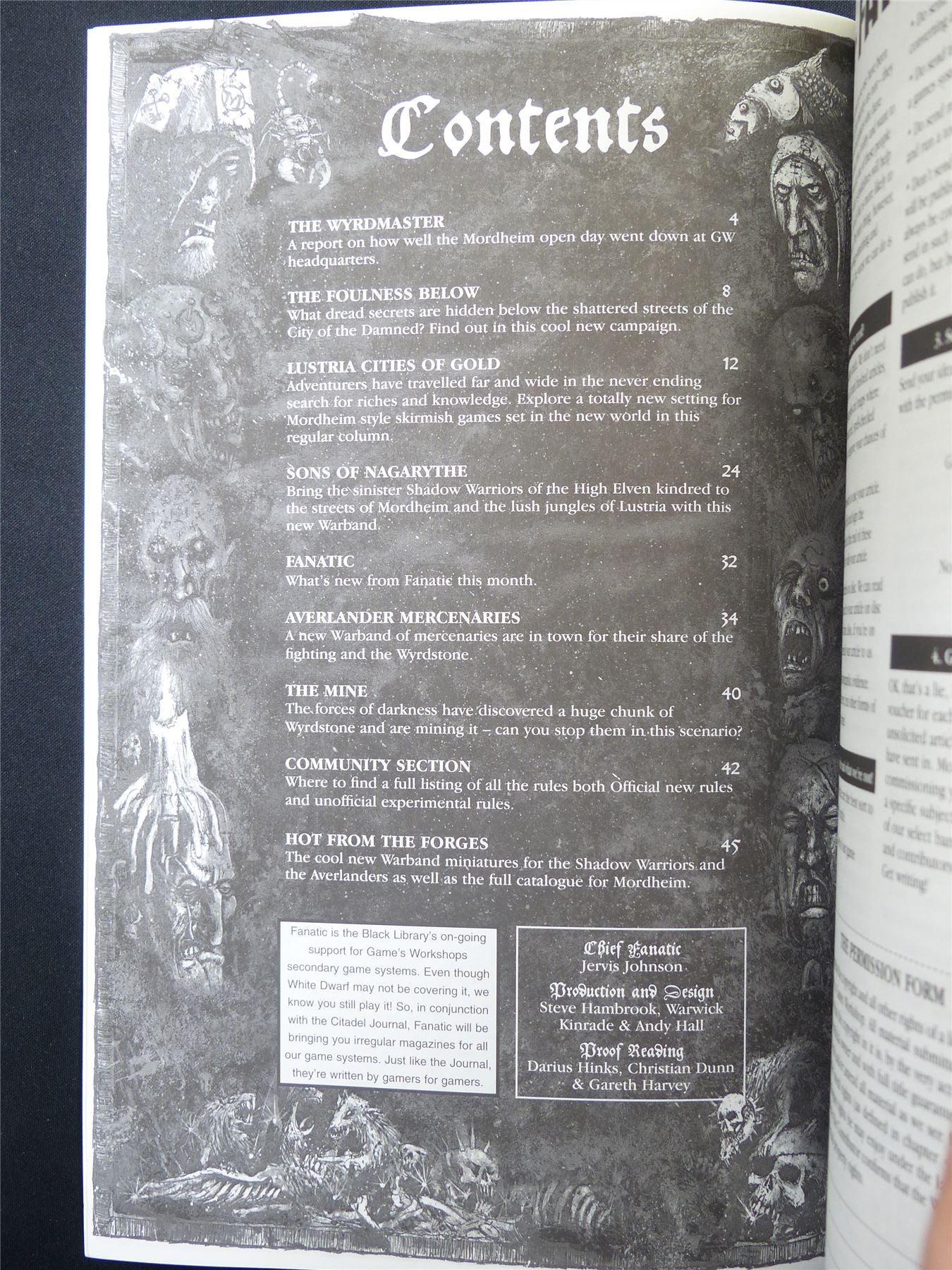 Mordheim: Town Cryer #10 Cities of Gold - Games Workshop Magazine #1N8