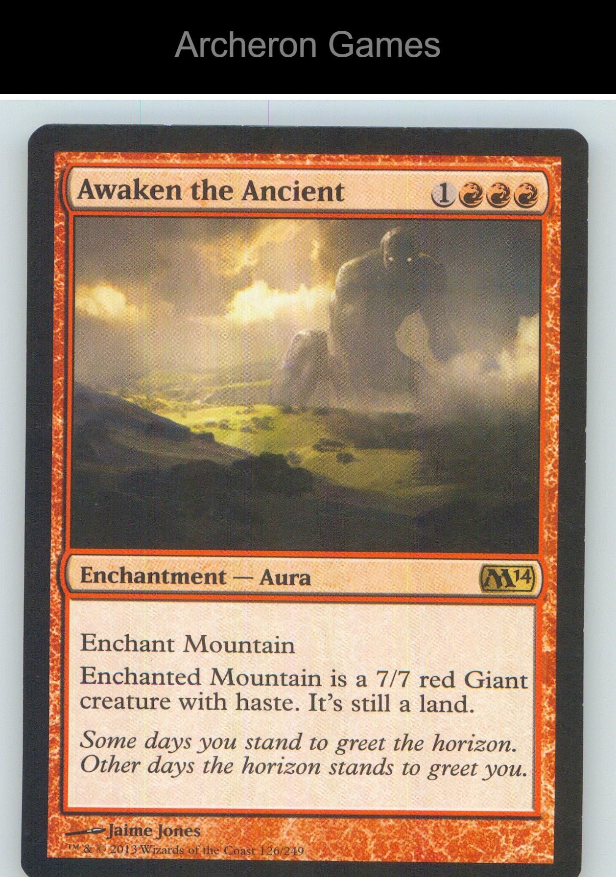 Awaken the Ancient M14 126 R MTG Card NM/EX+