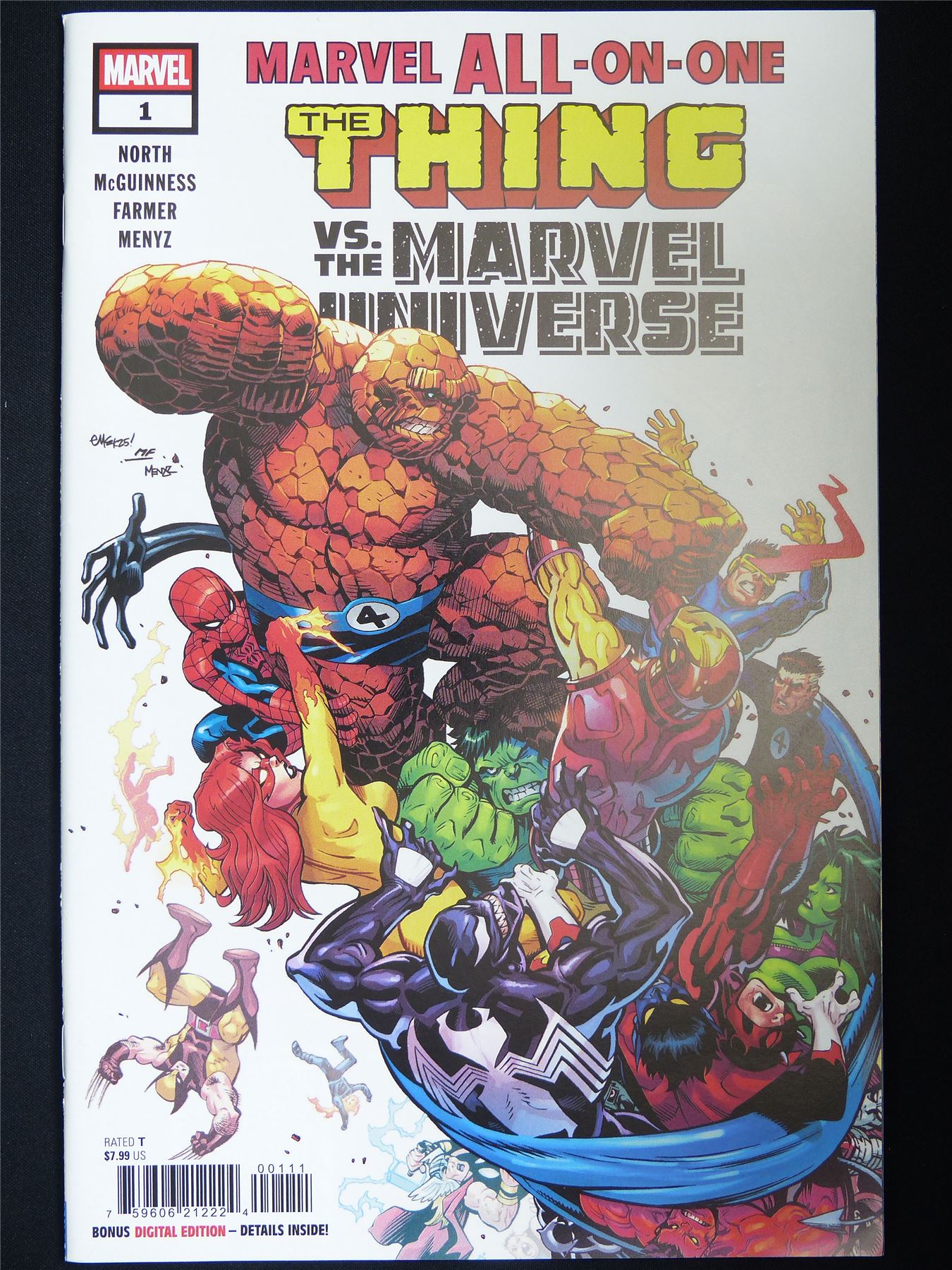 Marvel All-in-One The THING vs the Marvel Universe #1 - Marvel Comic #LO