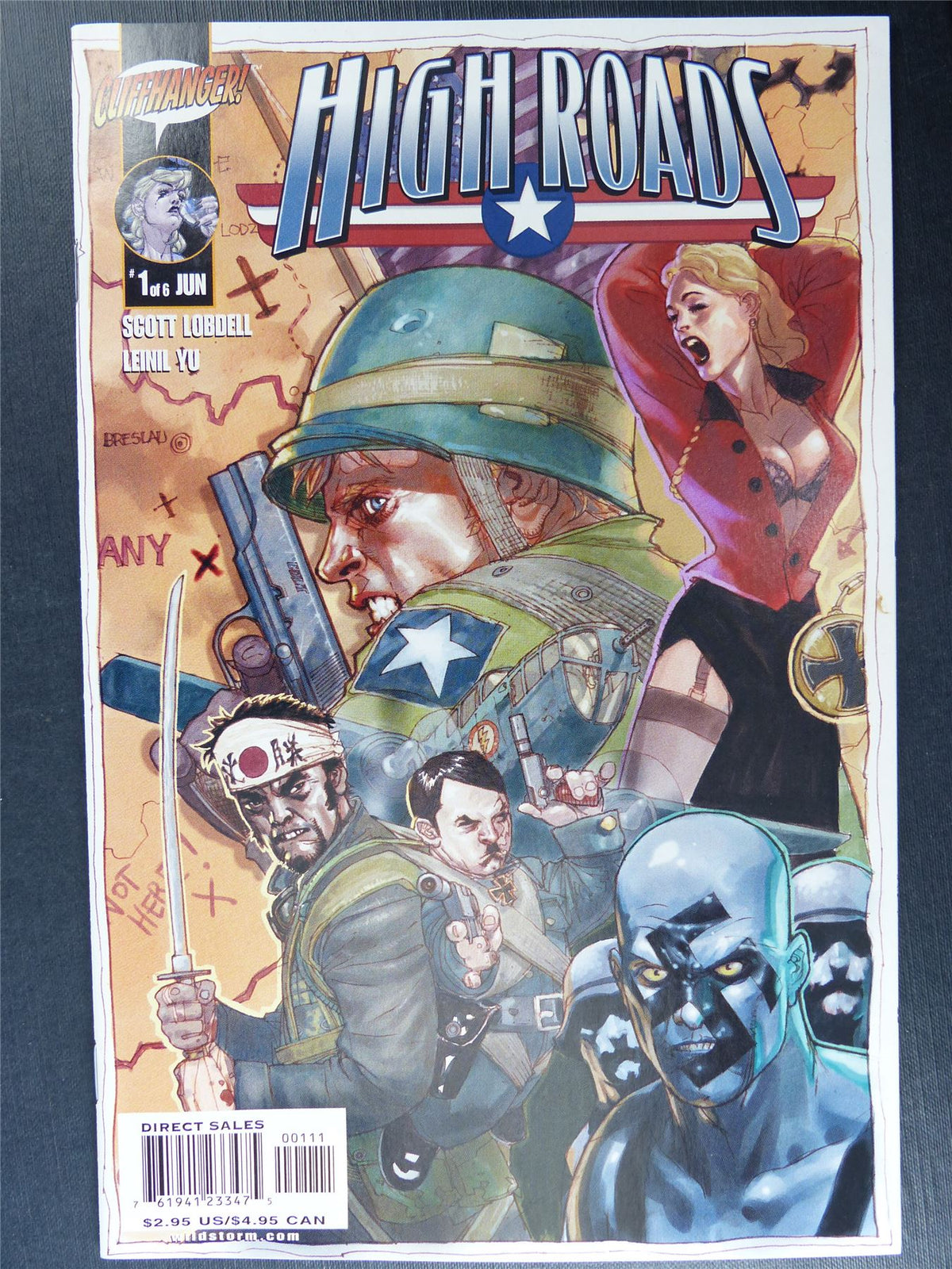 HIGH Roads #1 - Cliffhanger! Comics #F4