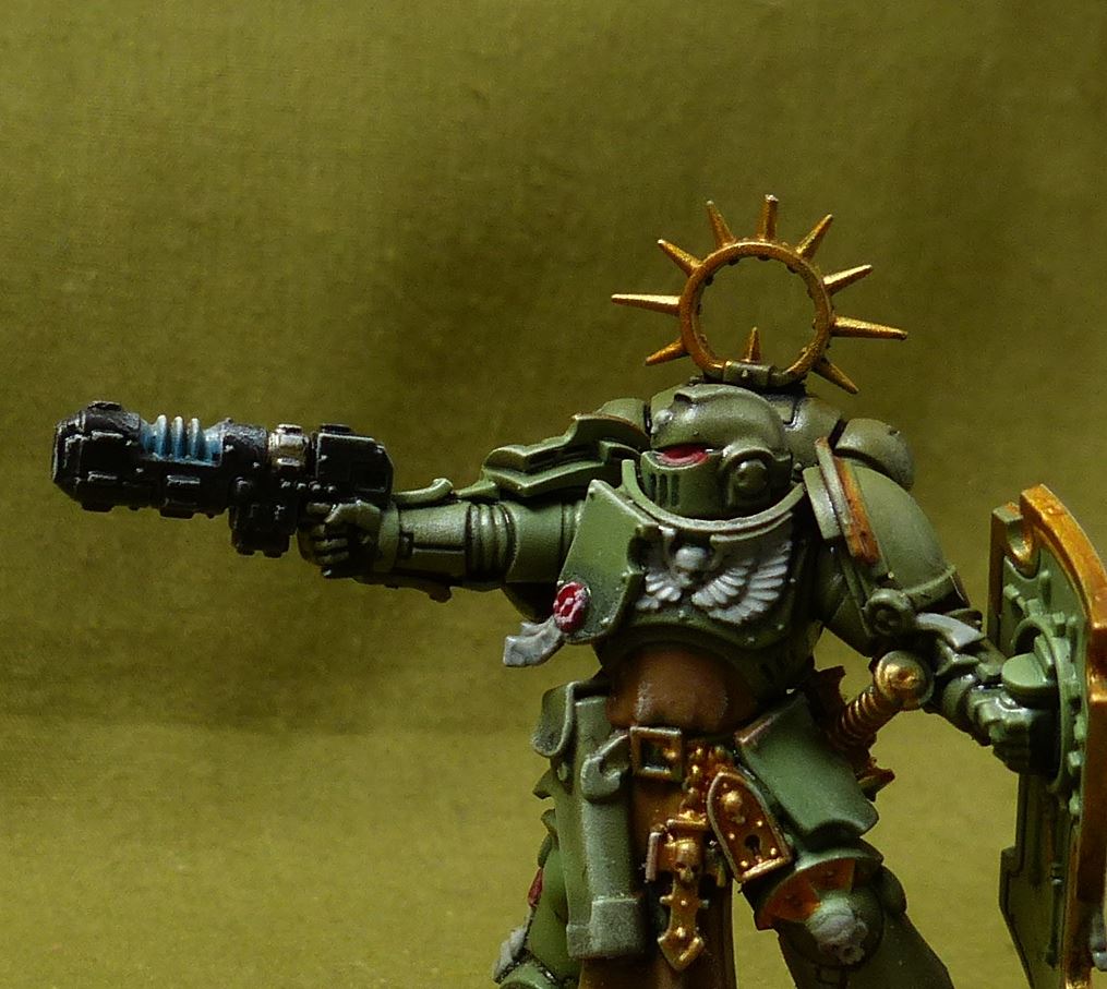 Lieutenant with Storm Shield painted - Raptors - Warhammer 40K #WF