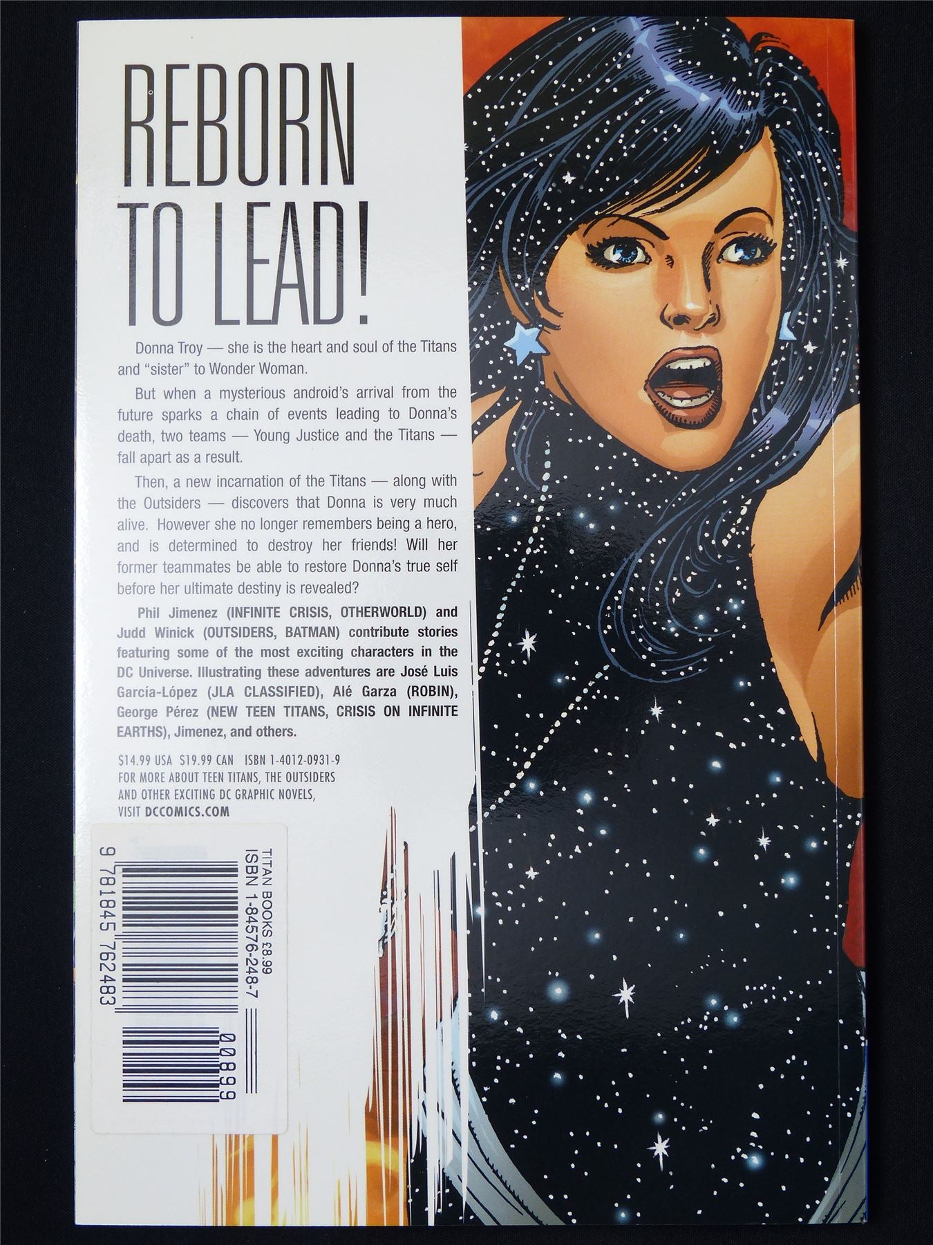 Teen Titans Outsiders: The Death and Return of Donna Troy - DC Graphic Softback #QL
