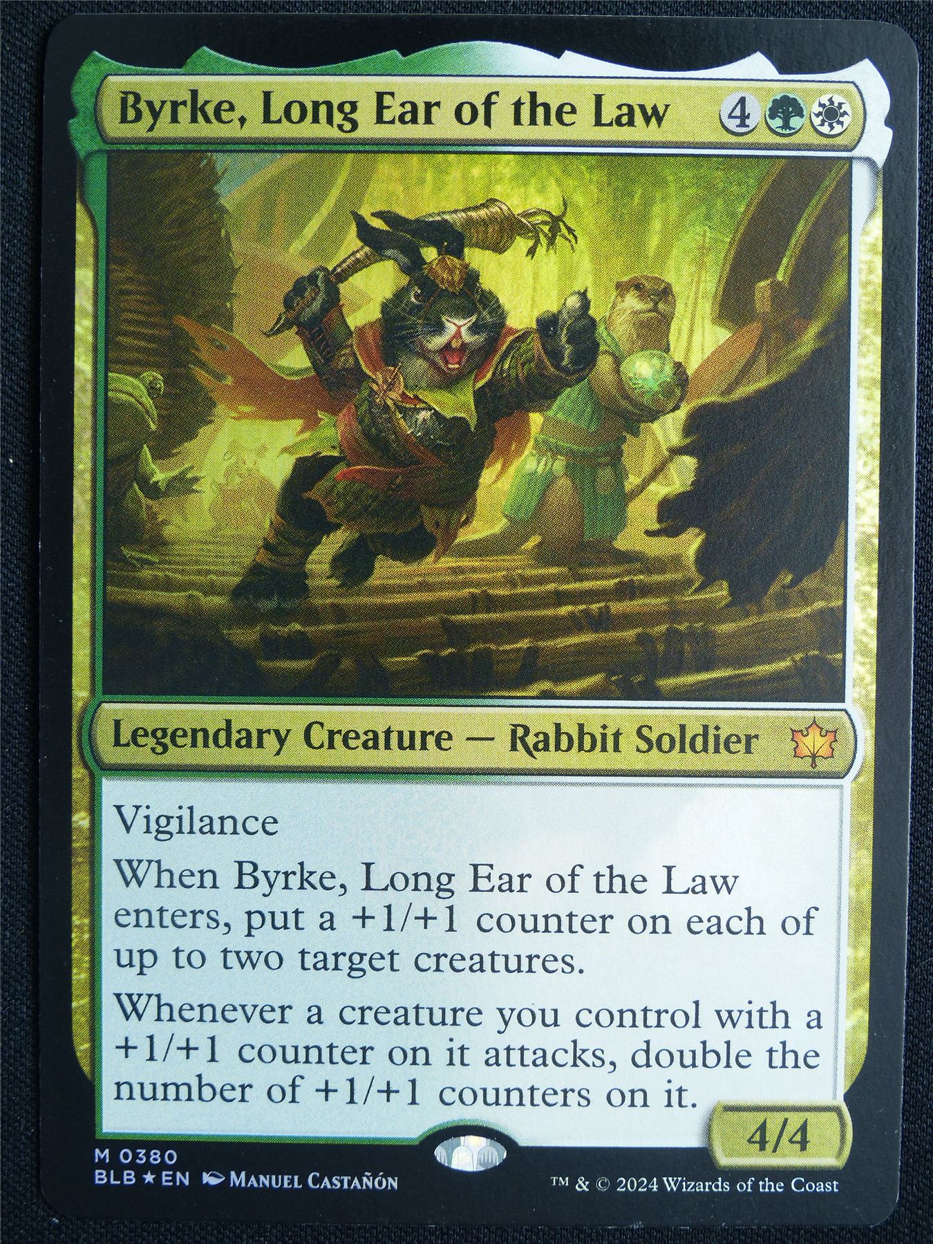 Byrke Long ear of the Law Foil - BLB - Mtg Card #5M2
