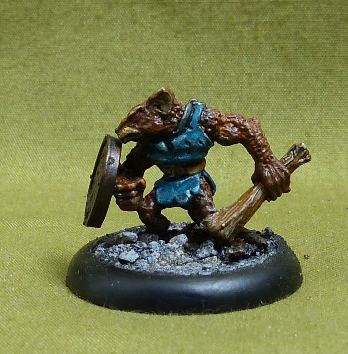 Classic Metal Clan Rat painted OOP - Skaven - Warhammer AoS #53V