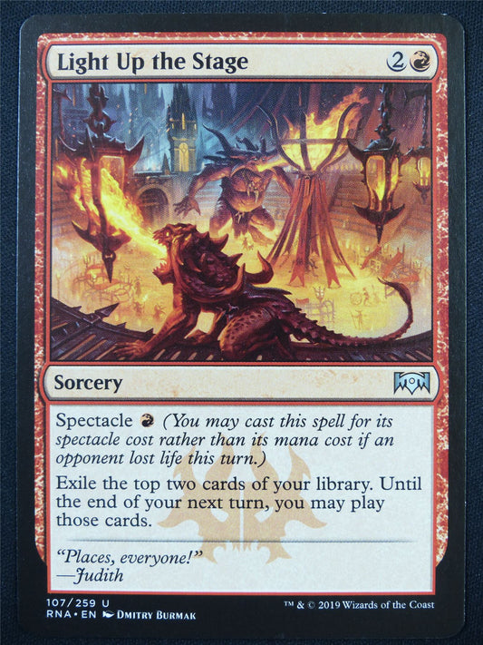 Light Up the Stage - RNA - Mtg Card #5F4