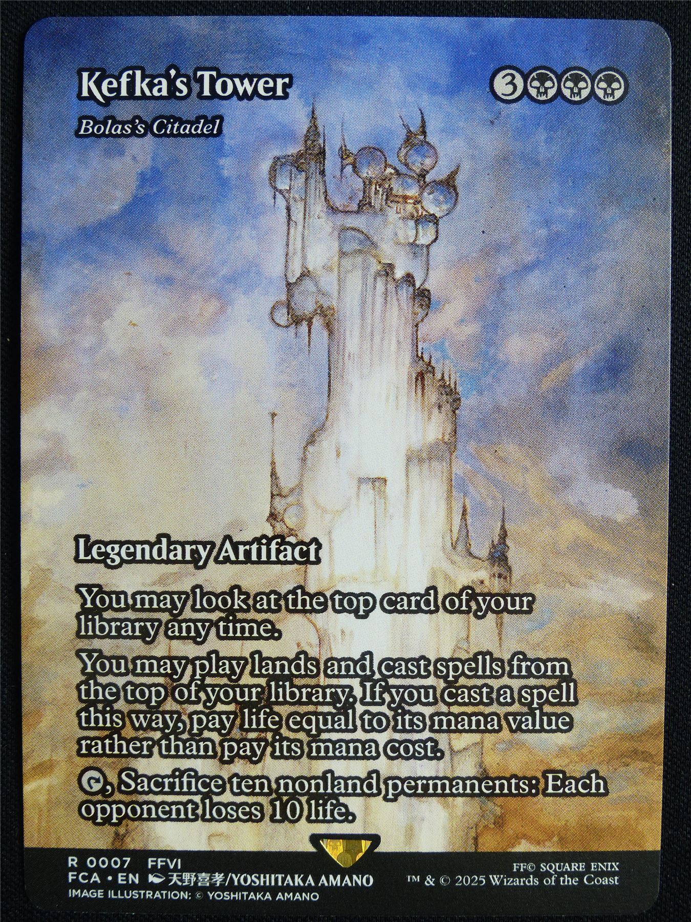 Kefka's Tower / Bolas's Citadel Borderless - FCA - Mtg Card #5LT