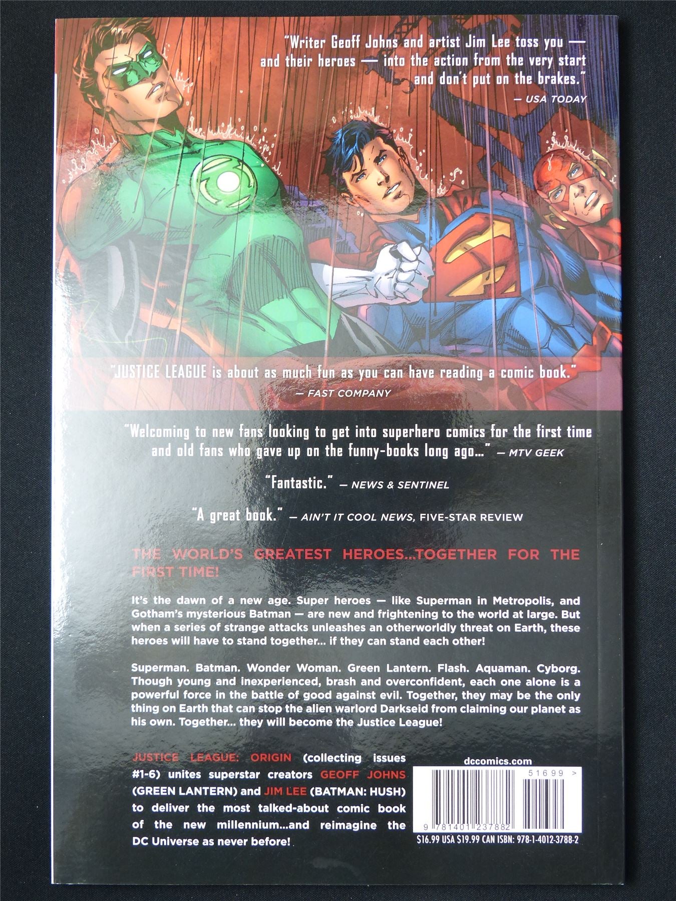 Justice League Volume 1: Origin - DC Graphic Softback #QM
