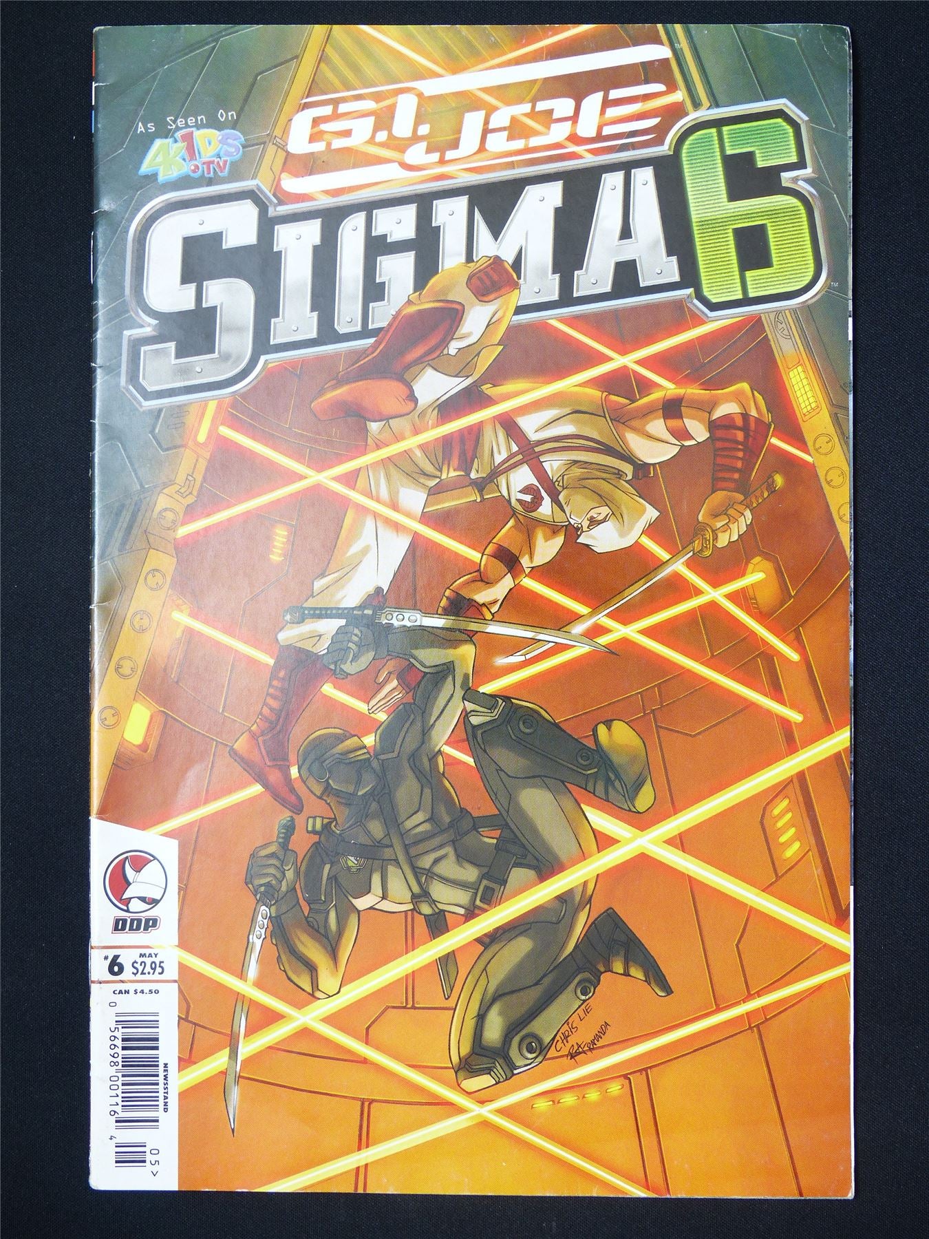 G.I.JOE: Sigma 6 #6 - DDP Comic #12R