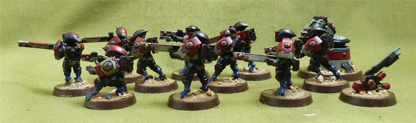 Fire Warriors Strike Team painted - Tau Empire - Warhammer 40K #YF