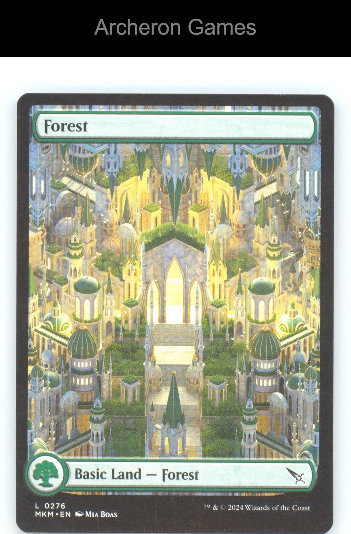 Forest (0276) MKM 276 Land MTG Card Murders at Karlov Manor