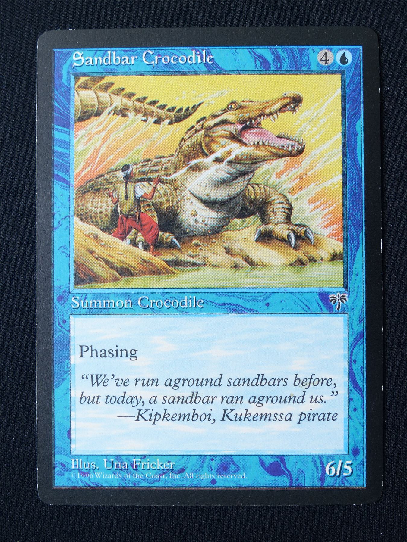 Sandbar Crocodile - MIR - Mtg Card #4TA
