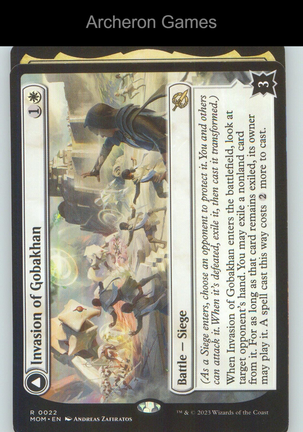 Invasion of Gobakhan MOM 22 R MTG Card NM/EX+