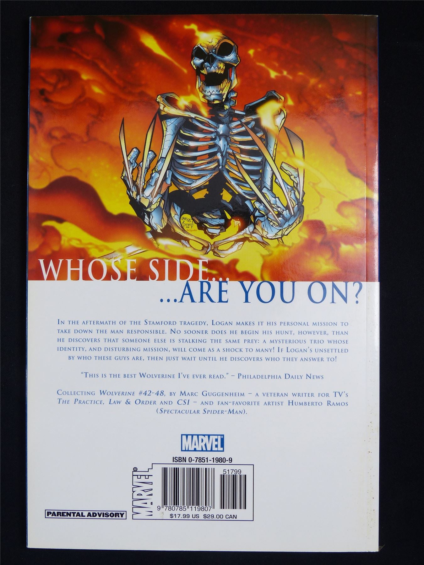 Civil War: Wolverine - Marvel Graphic Softback #484