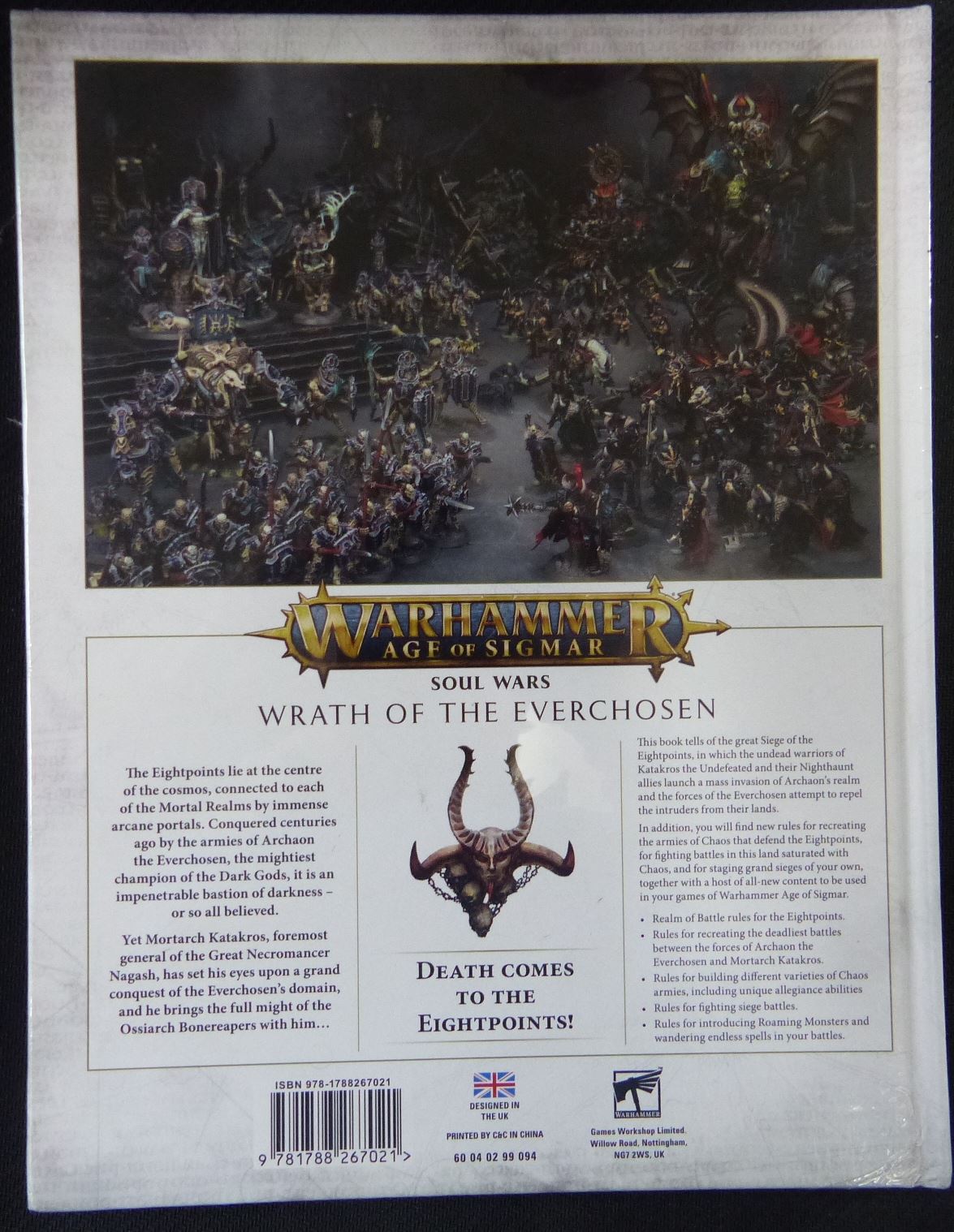Wrath of the ever chosen - Soul wars - Hard Back - Warhammer AoS #1MS