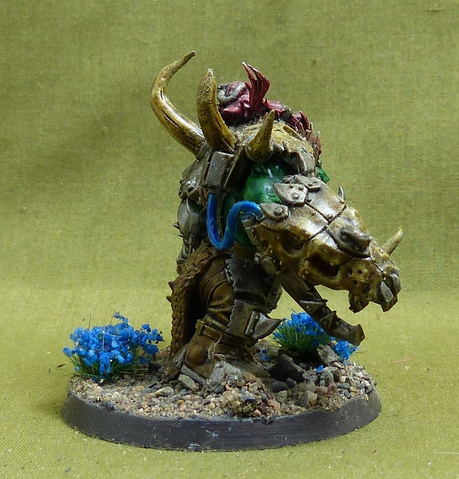 Megaboss converted painted - Orruk Warclan - Warhammer AoS #40J