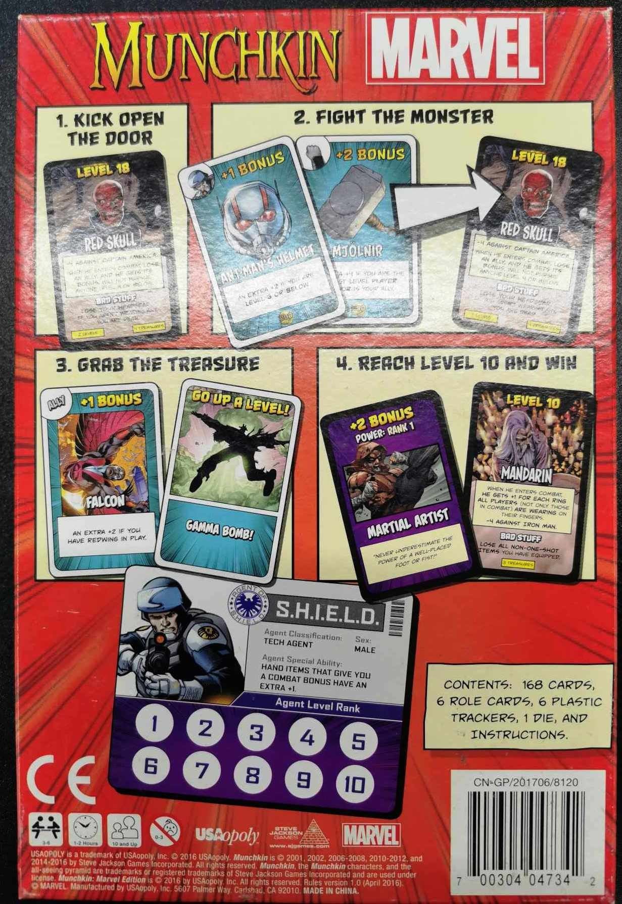 Munchkin Marvel Edition - Board Game #1AV