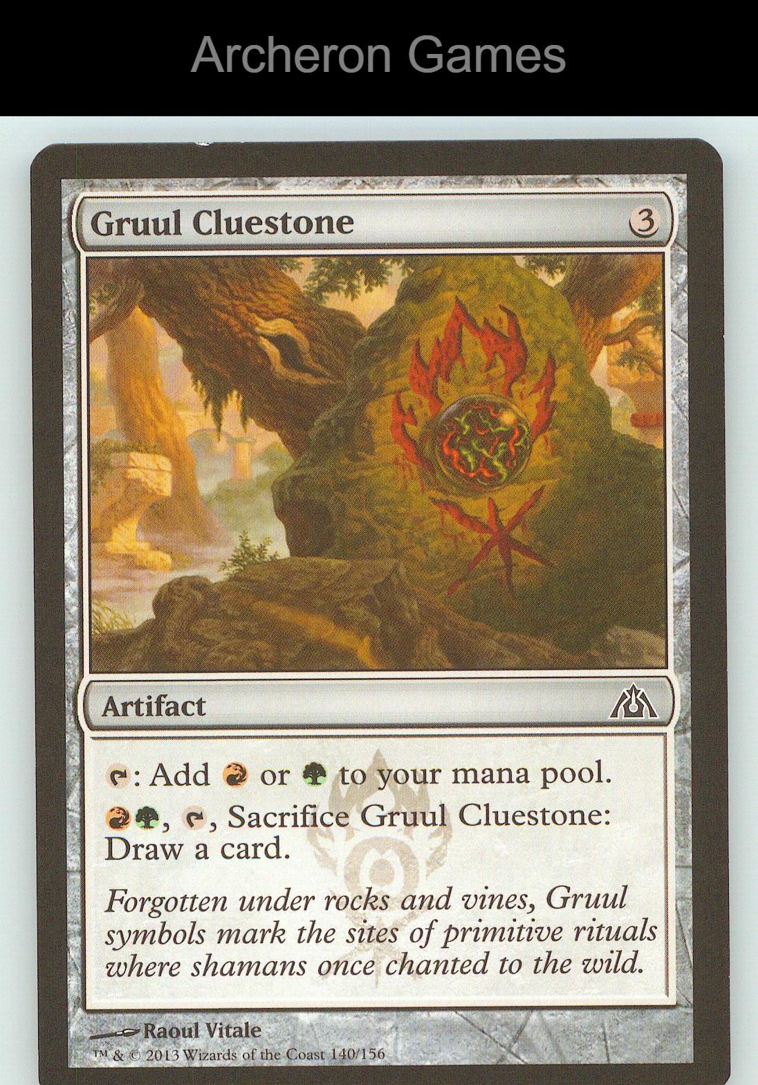 Gruul Cluestone DGM 140 C MTG Card NM/EX+
