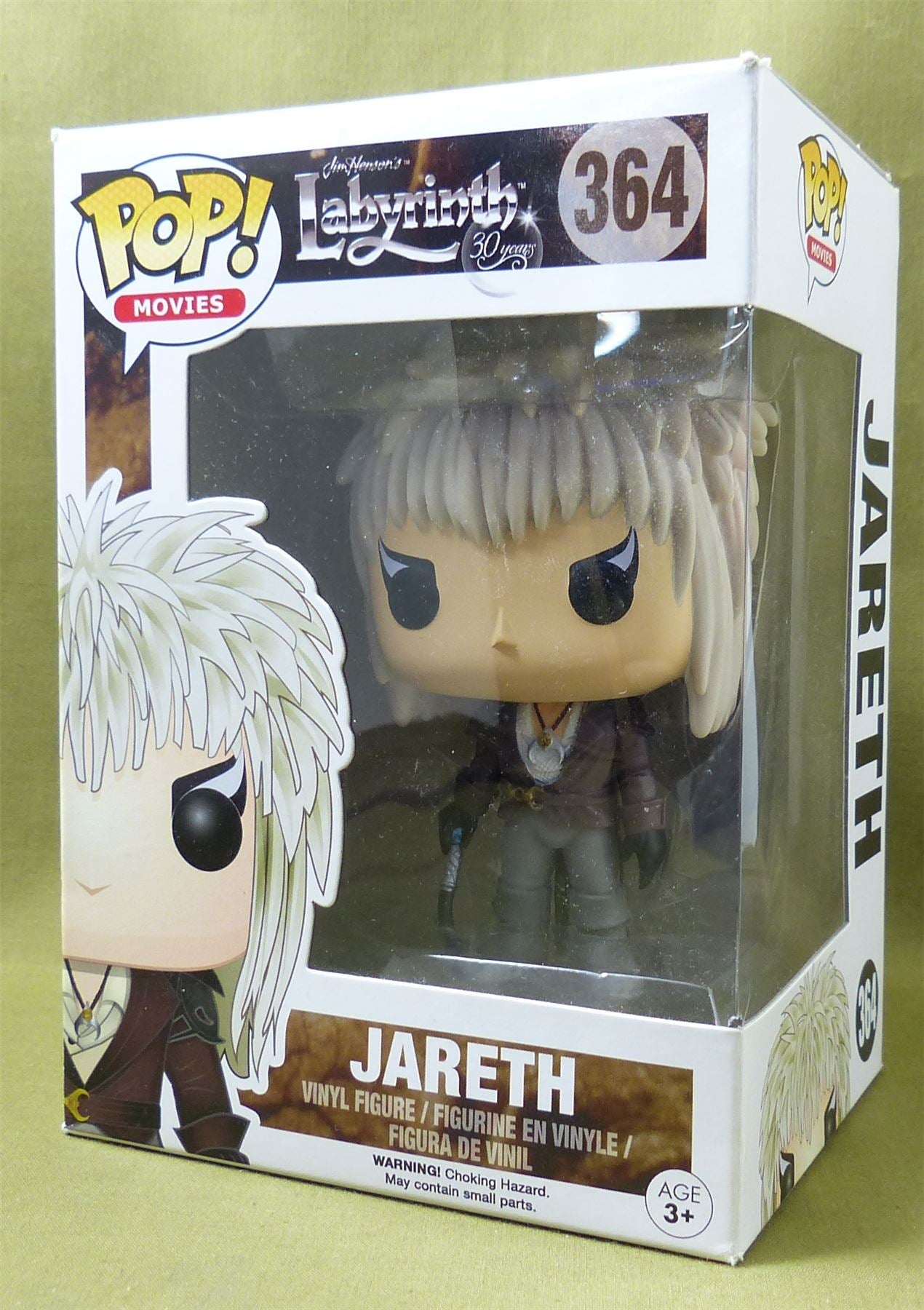 Jareth 364 - Jim Henson's Labyrinth - Funko Pop! Figure #7G2