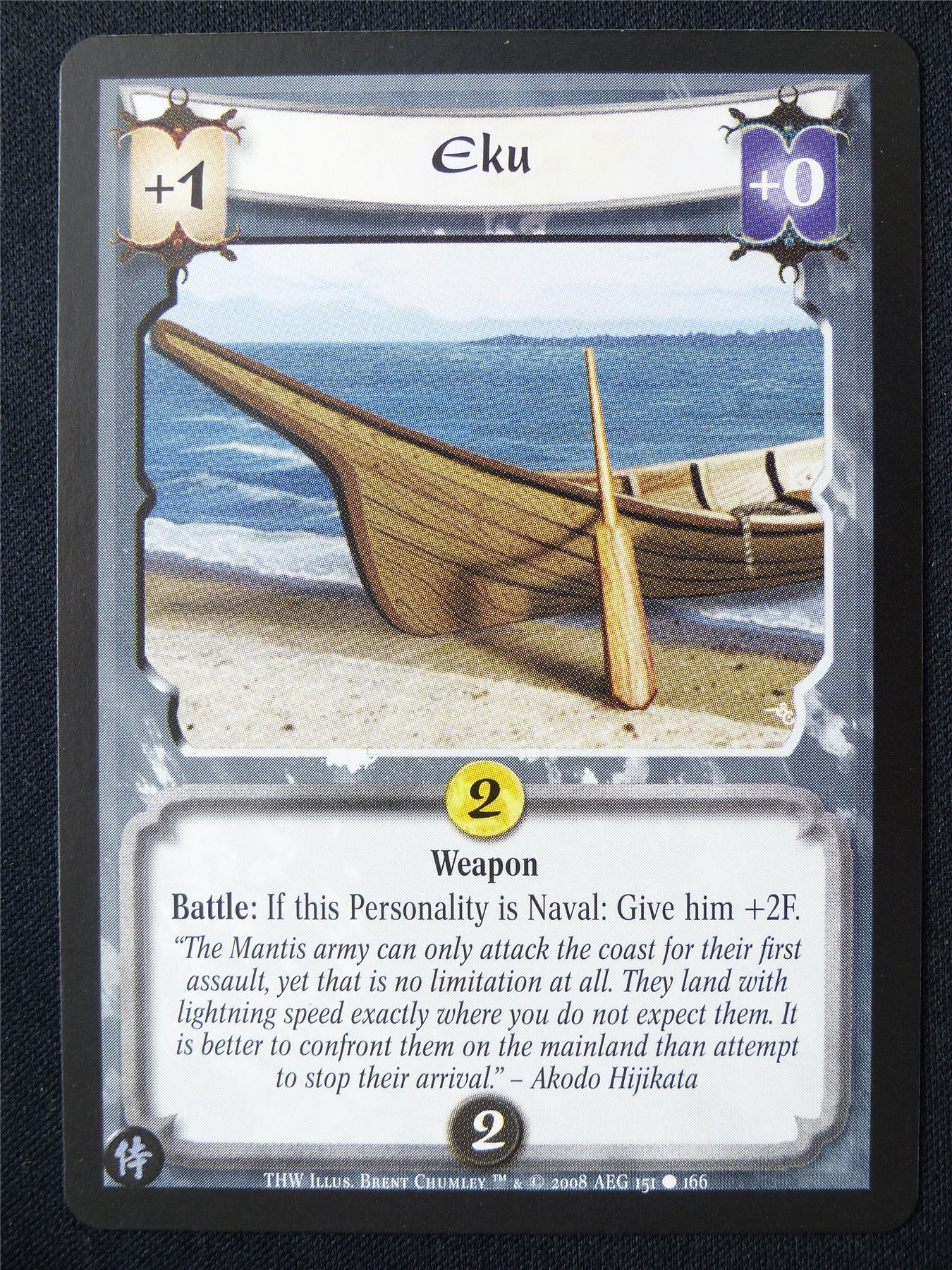 Eku - THW - Legend of the Five Rings L5R Card #X9