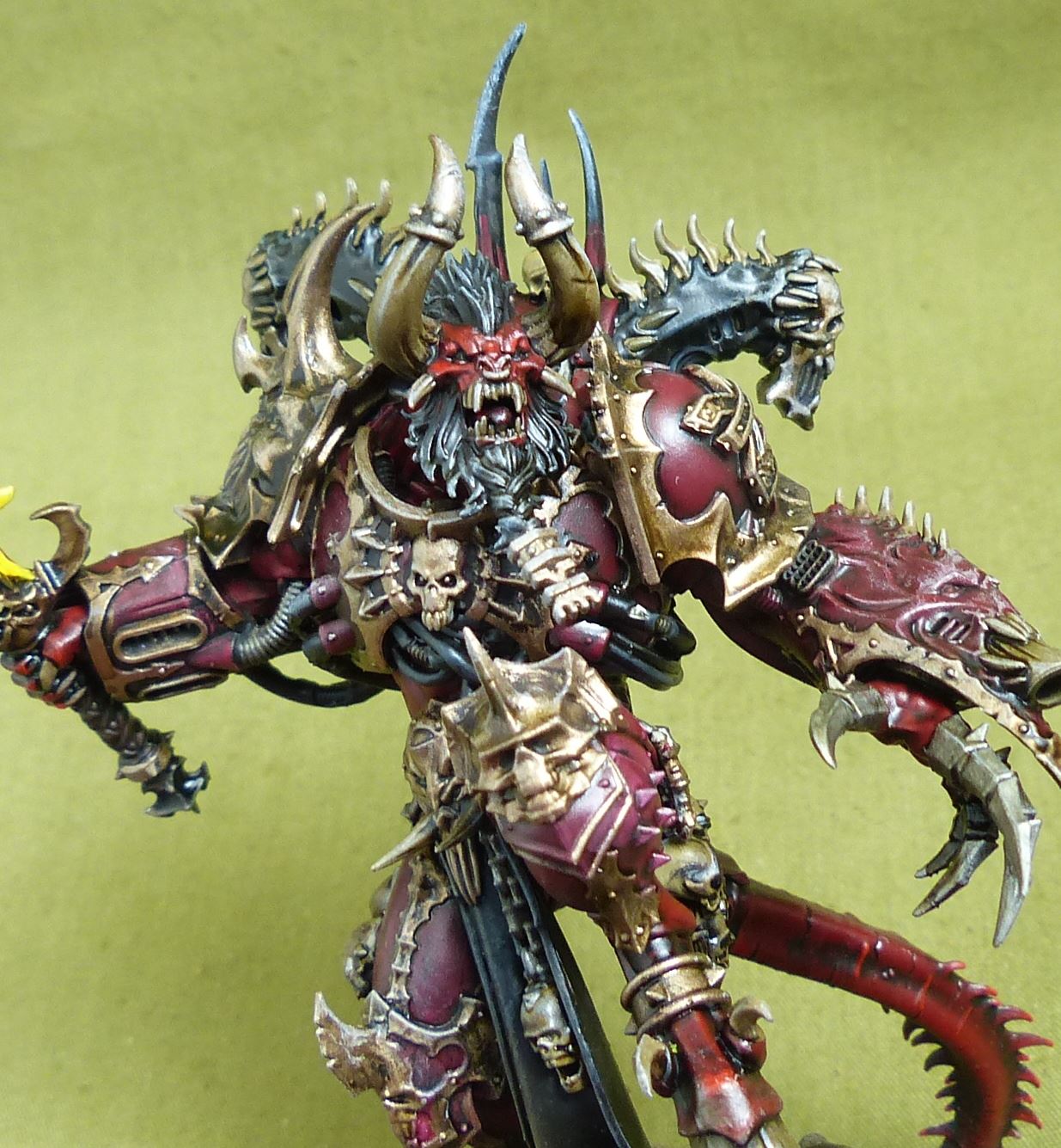 Khorne Daemon Prince painted - World Eaters - Warhammer 40K #1QF