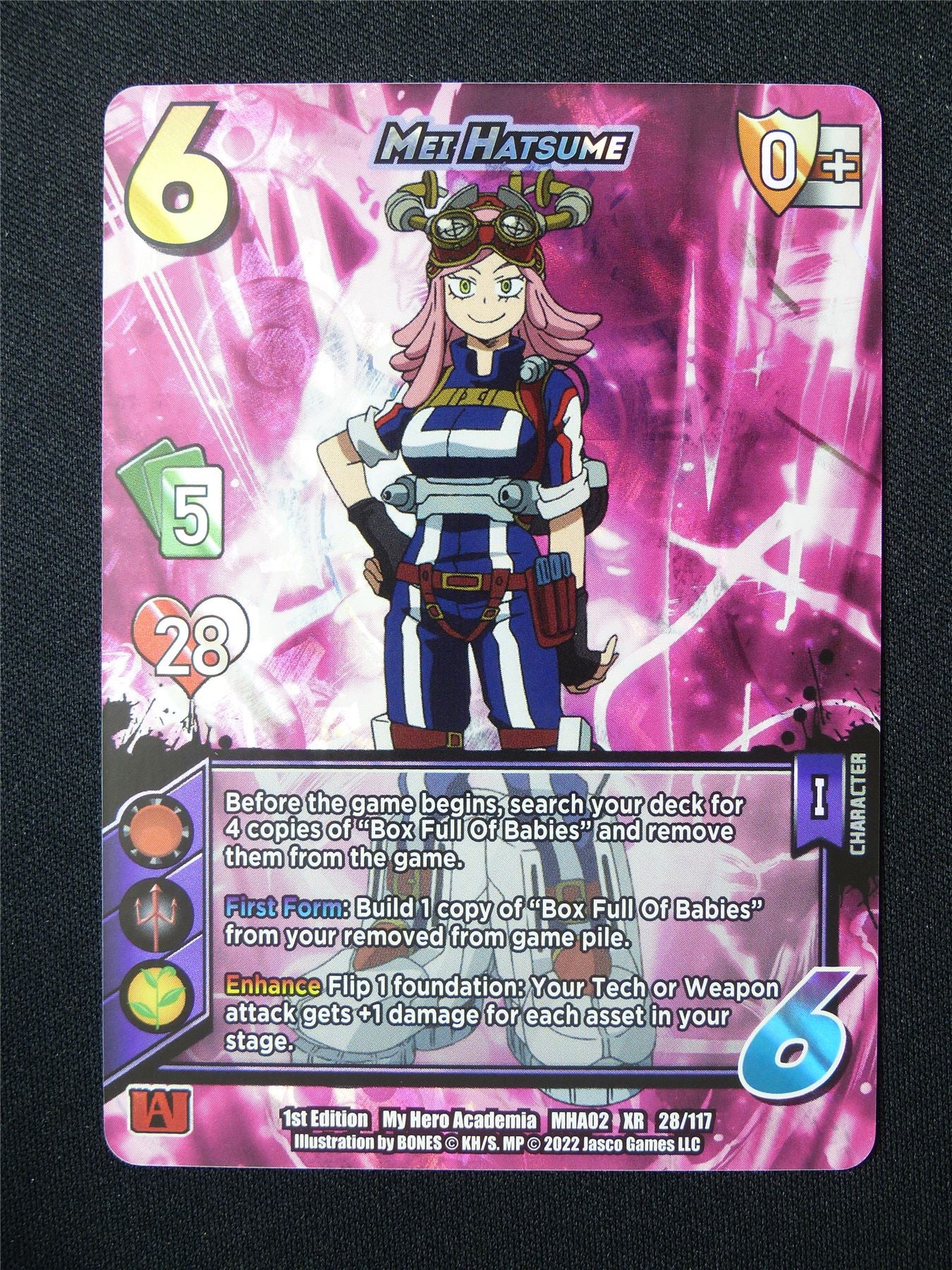 Mei Hatsume 28/117 XR - Universus Card #5R7
