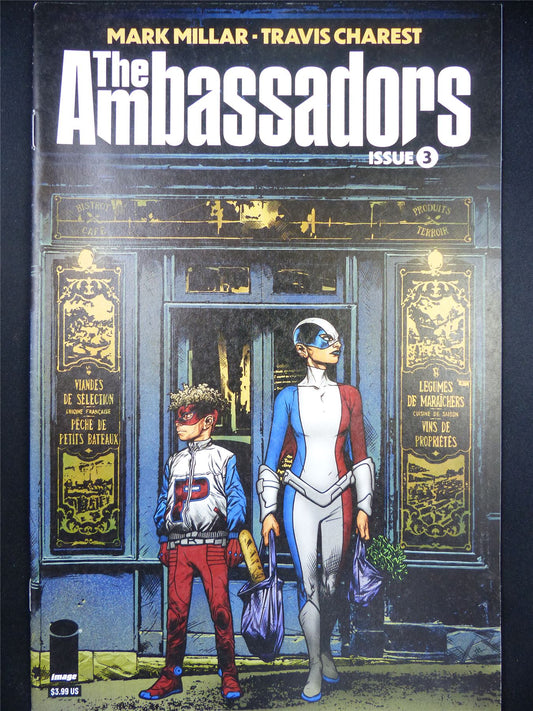 The AMBASSADORS #3 - Image Comic #6AP