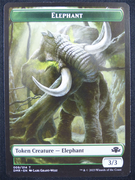 Elephant Token - DMR - Mtg Card #5W