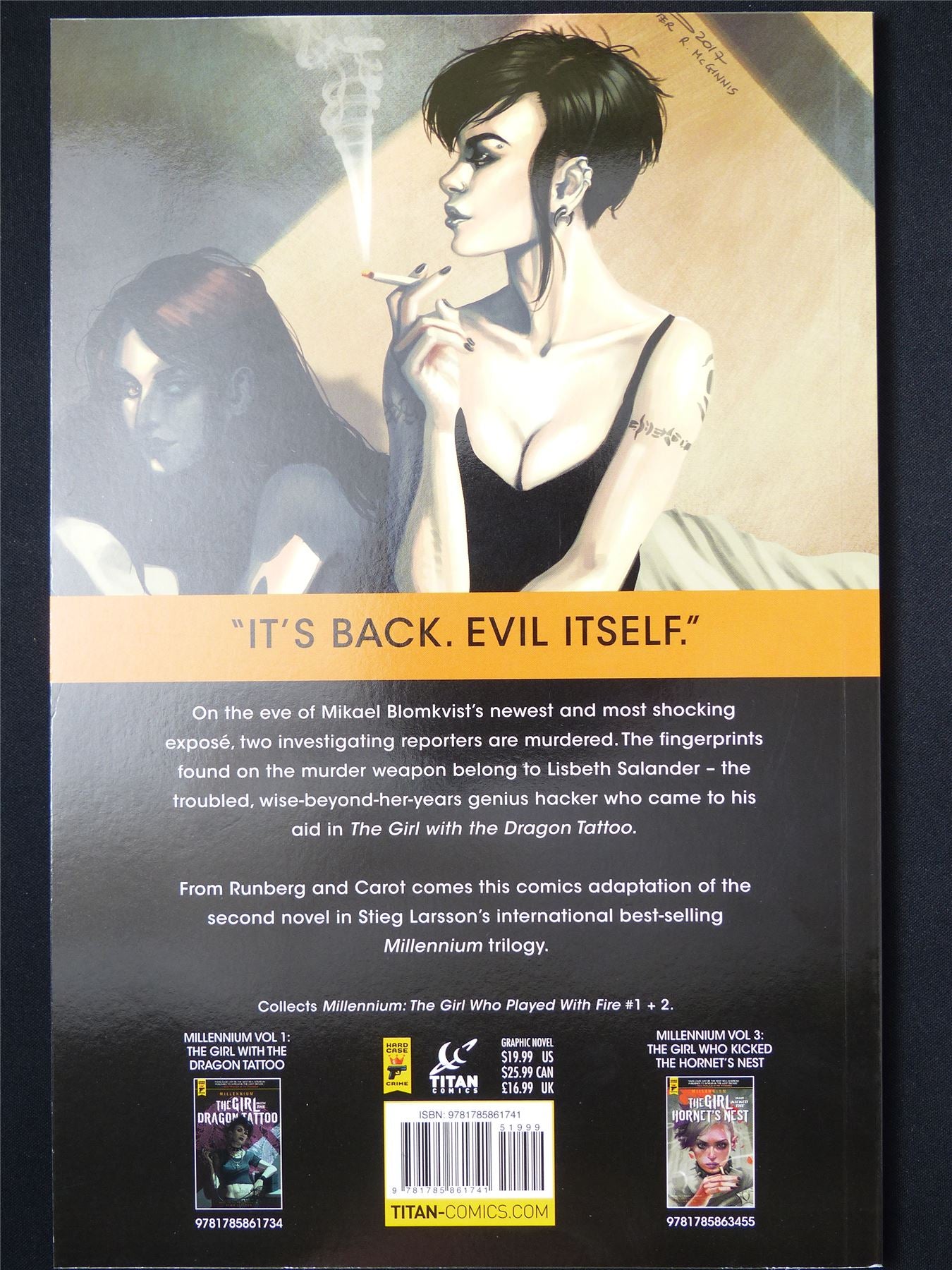 Millennium: The Girl Who Played With Fire - Titan Graphic Softback #5J
