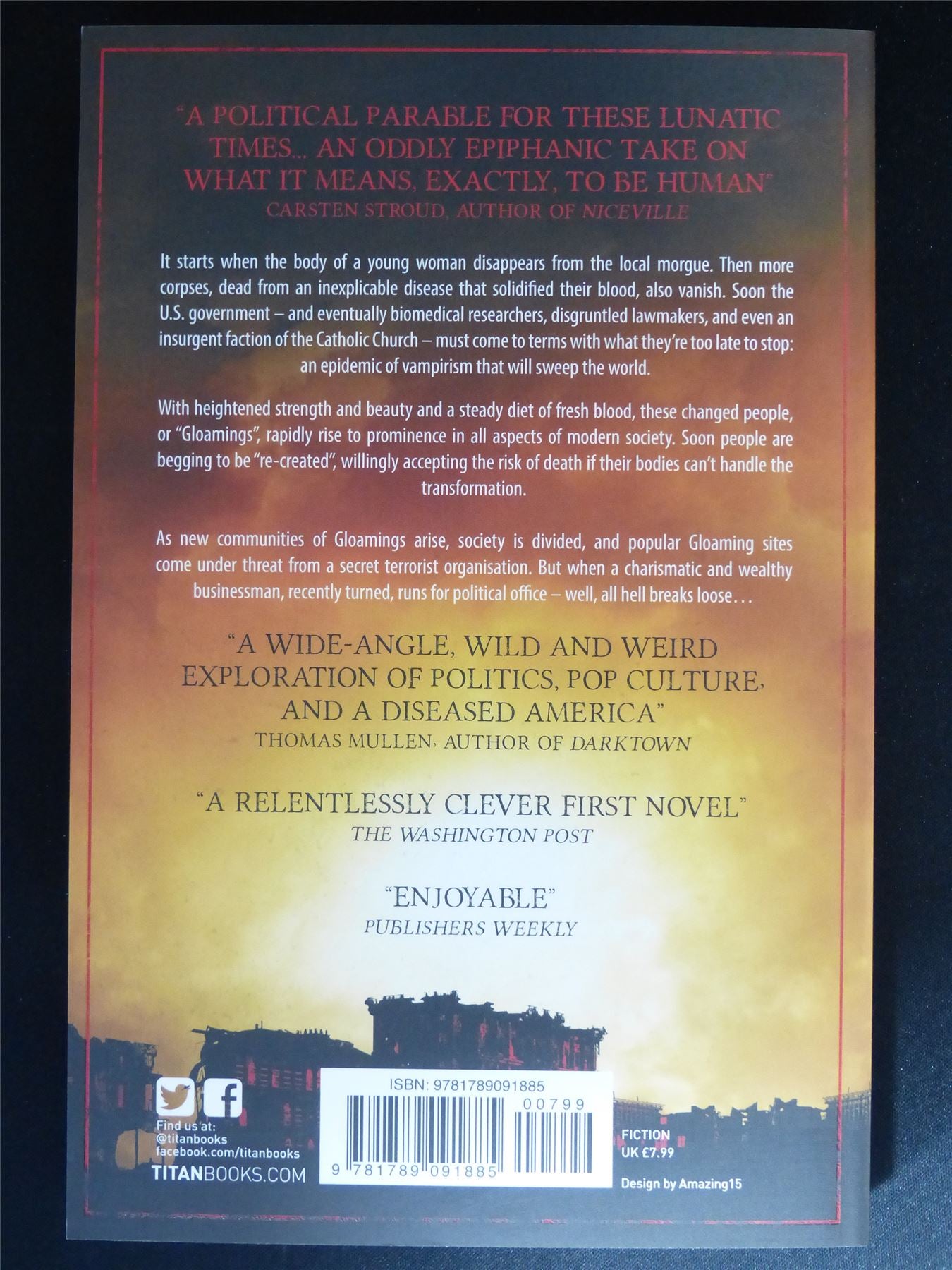 People's History of the Vampire Uprising - Titan Novel Book Softback #9S