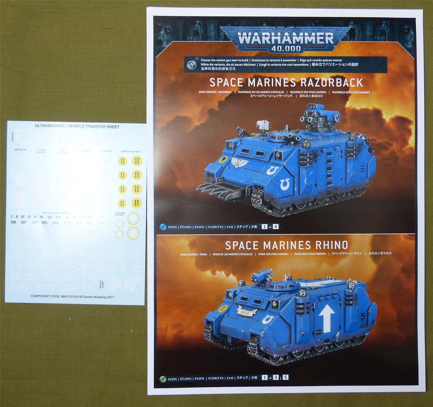 Razorback - Space Marines - Warhammer 40K #2YC