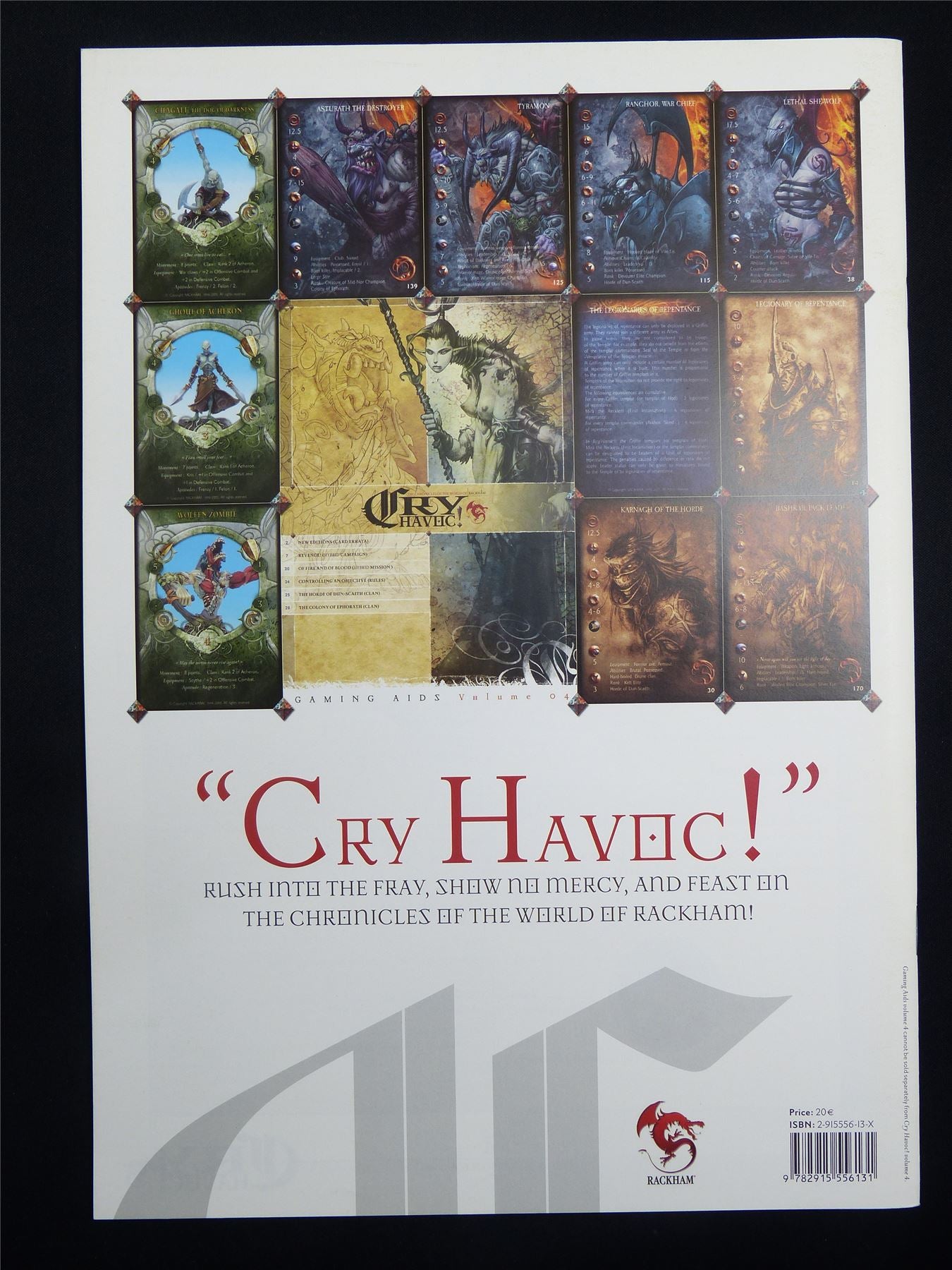 Cry Havoc Magazine volume 4 - Rackhm Press #1IK