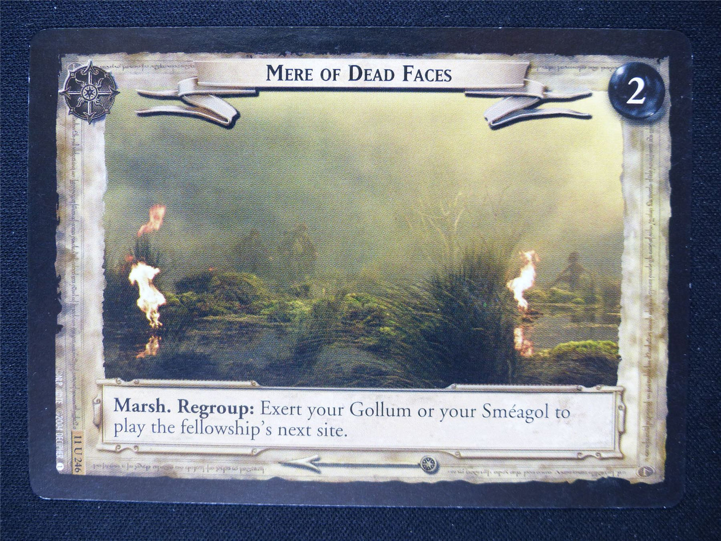 Mere of Dead Faces 11 U 246 - LotR Card #17J