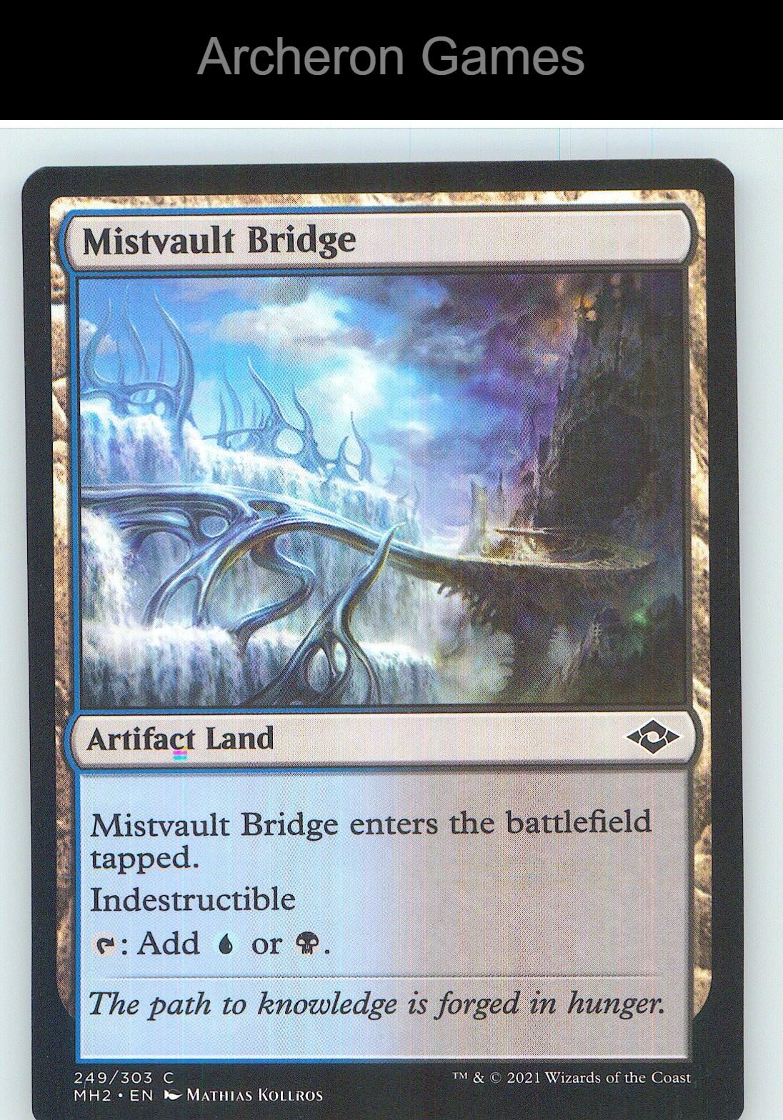 Mistvault Bridge MH2 249 C MTG Card NM/EX+
