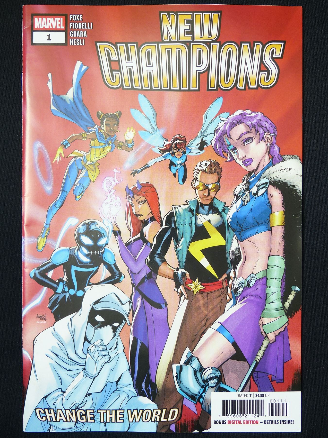 NEW Champions #1 - B&B Marvel Comic #76K