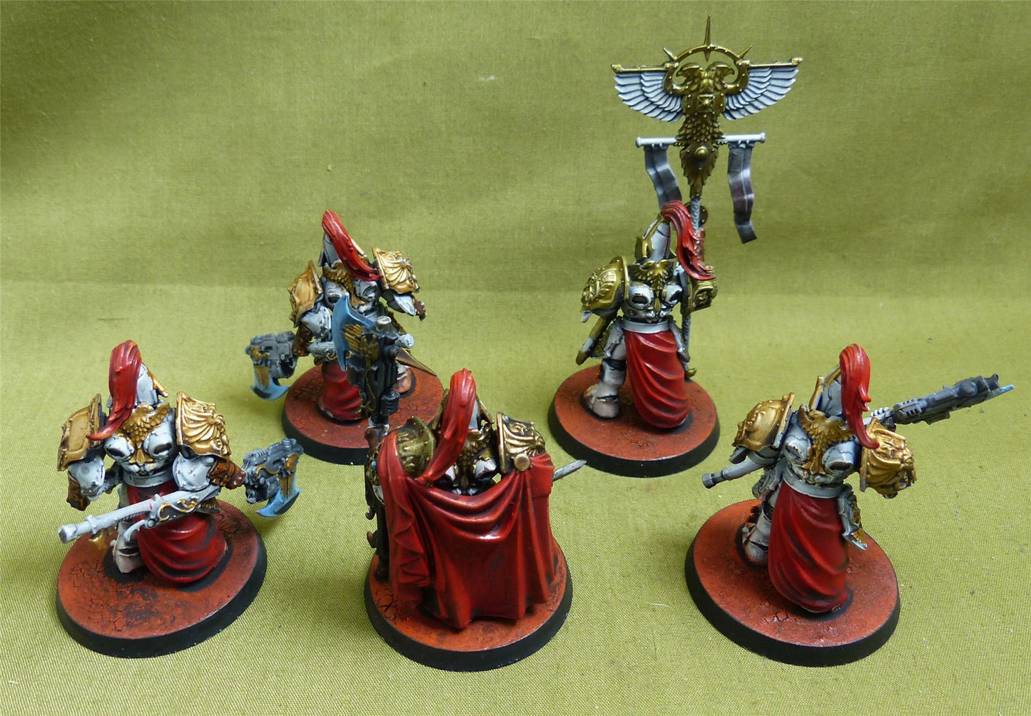 Custodian Wardens painted - Adeptus Custodes - Warhammer 40K #2ON