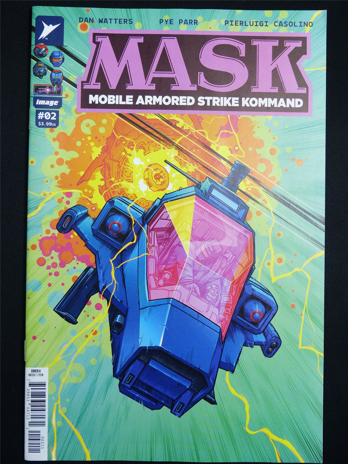 MASK Mobile Armored Strike Kommand #2 Cvr A - Image Comic #3LD
