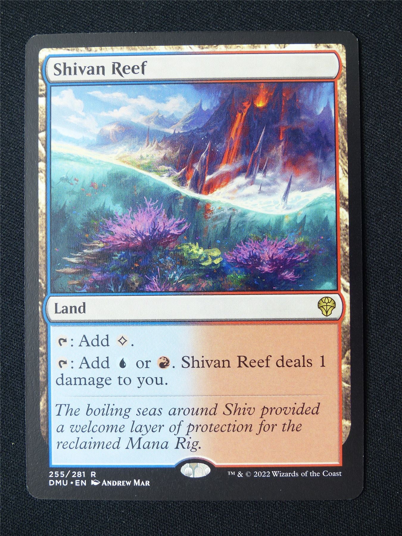 Shivan Reef - DMU - Mtg Card #946
