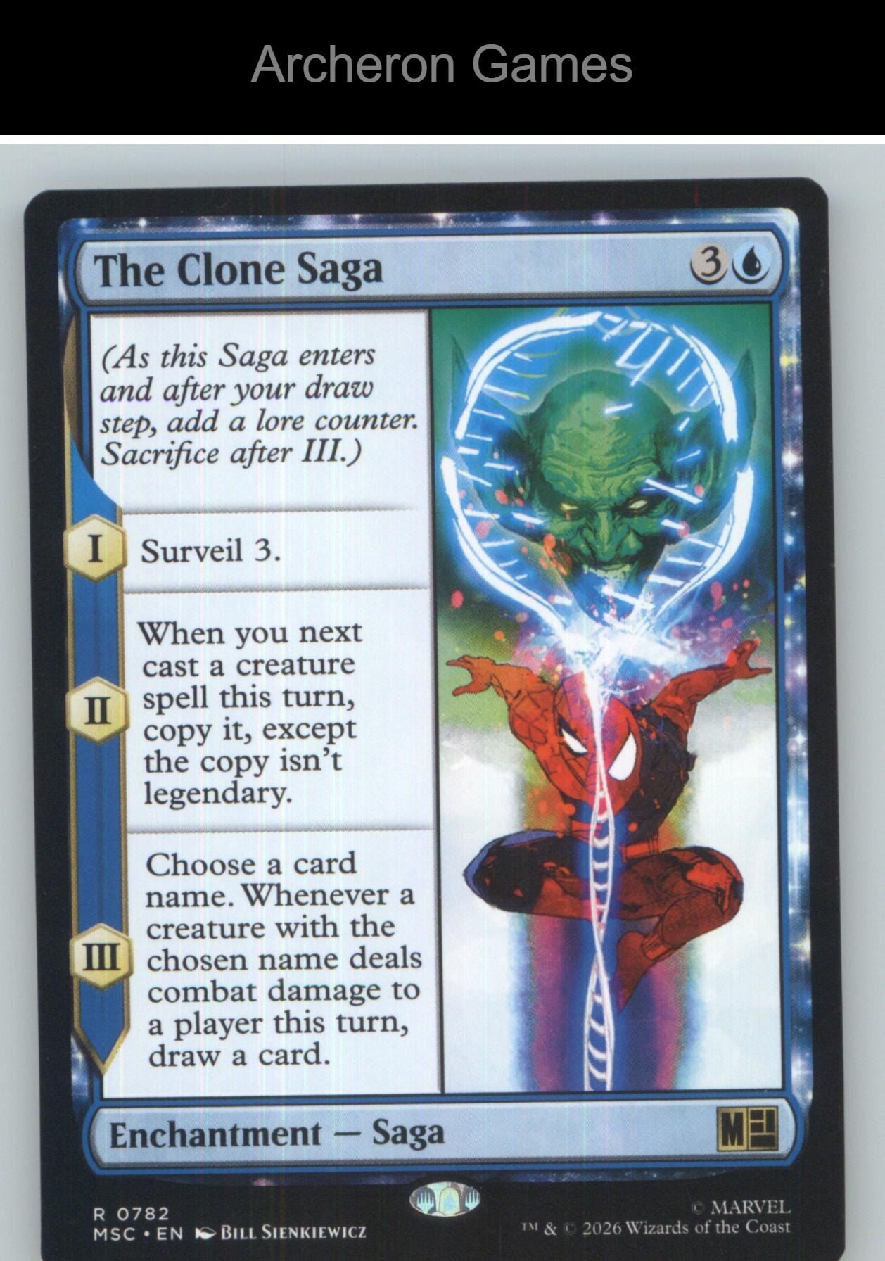 The Clone Saga MSC 782 R MTG Card NM/EX+