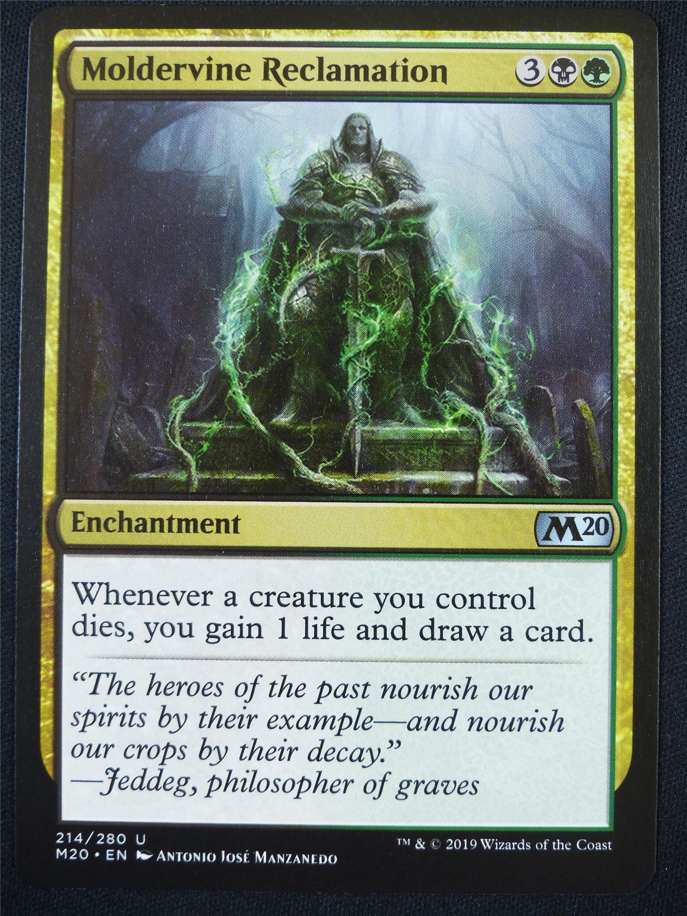 Moldervine Reclamation - M20 - Mtg Card #5BU