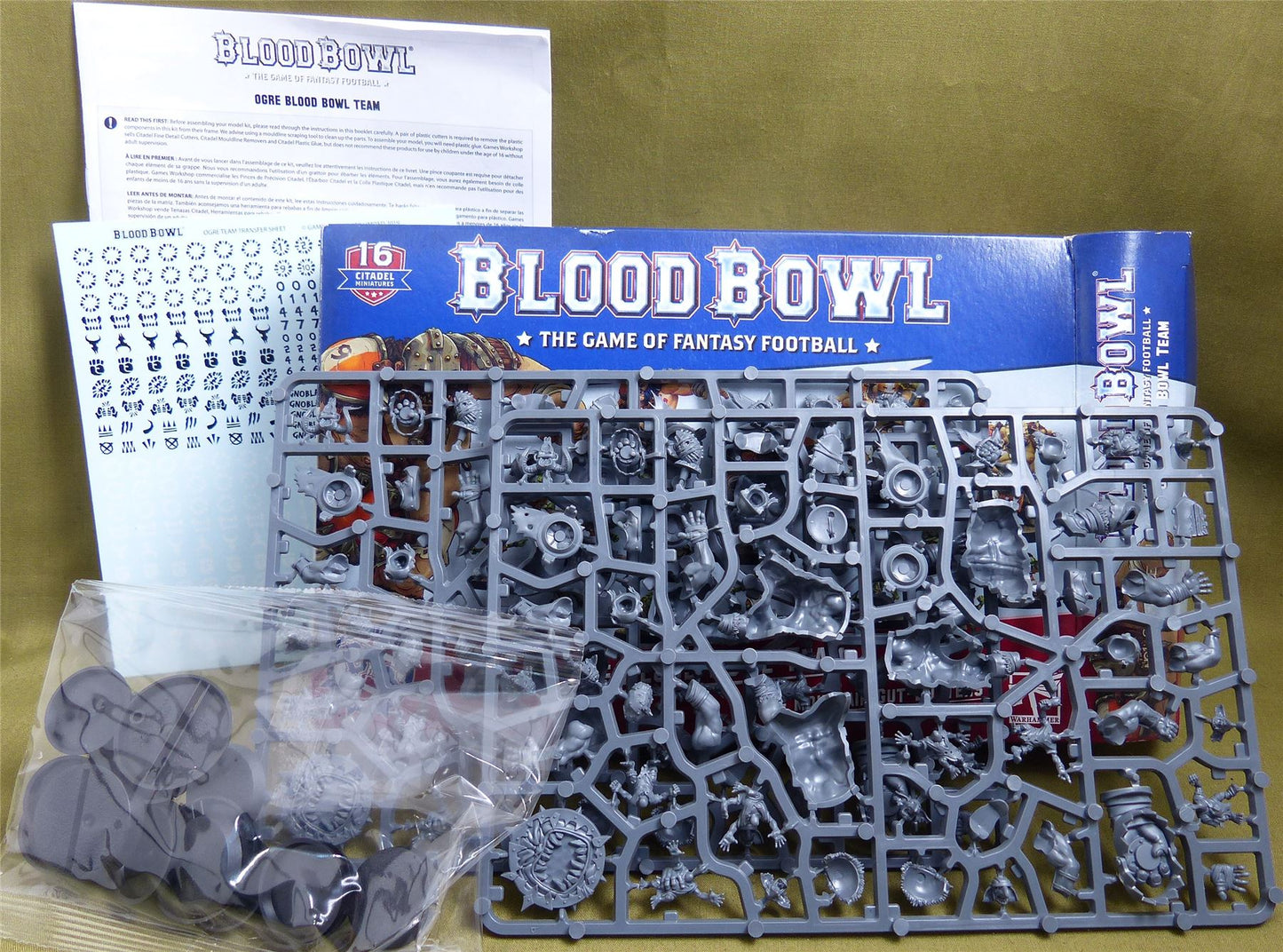 Ogre Blood Bowl Team - Warhammer Blood Bowl #2PC