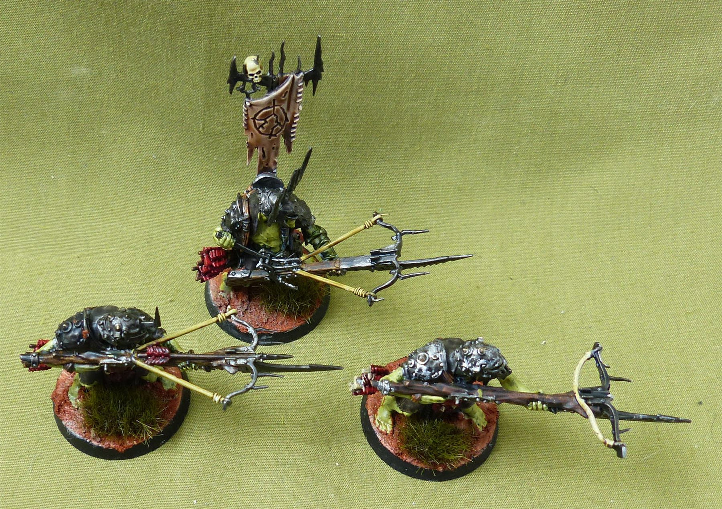 Man-Skewer Boltboyz painted - Blood Orruk Warclans - Warhammer AoS #WO