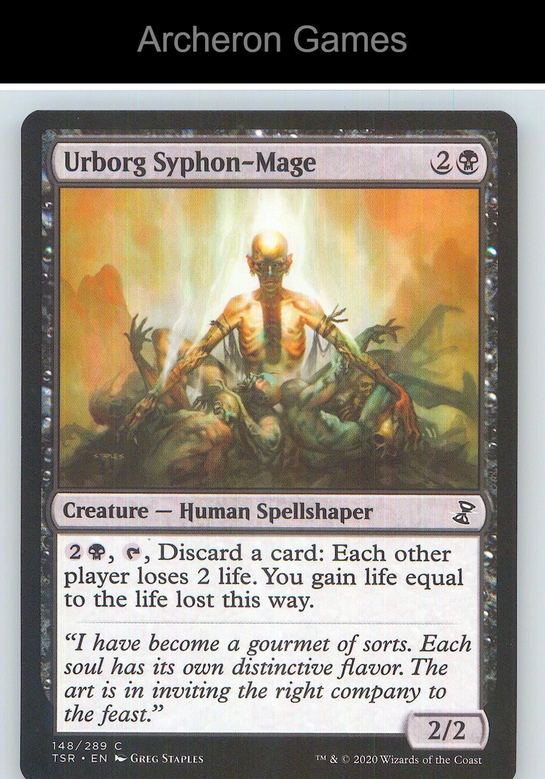 Urborg Syphon-Mage TSR 148 C MTG Card NM/EX+