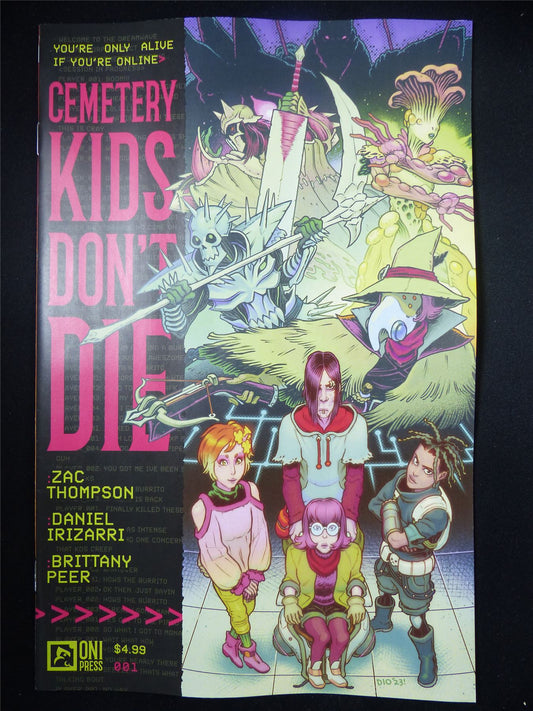 CEMETERY Kids Don't Die #1 - Feb 2024 Oni Press Comic #37N