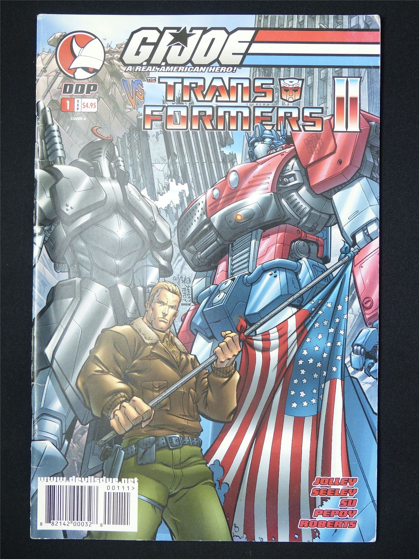 G.I.JOE vs Transformers II #1 - DDP Comic #12D